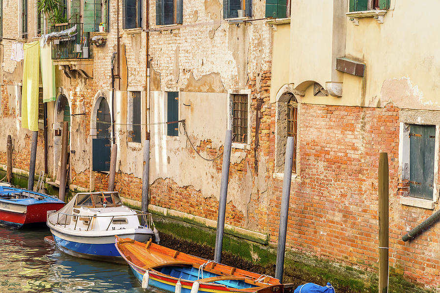 Channel of Venice #1 Photograph by Vivida Photo PC
