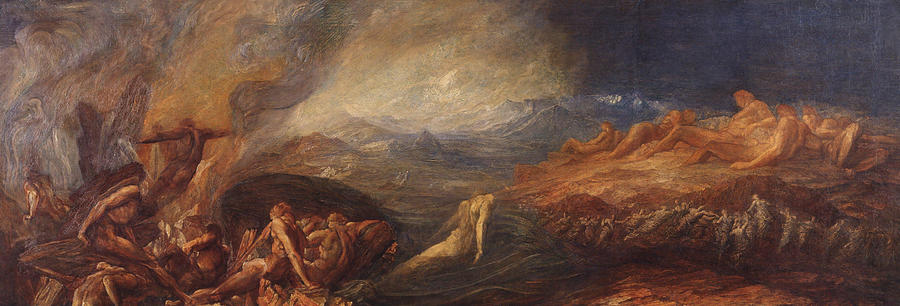 George Frederic Watts Painting - Chaos  #1 by George Frederic Watts