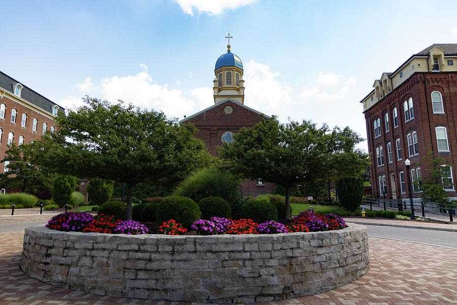 Chapel of the Immaculate Conception at the University of Dayton #1 Photograph by Eldon McGraw