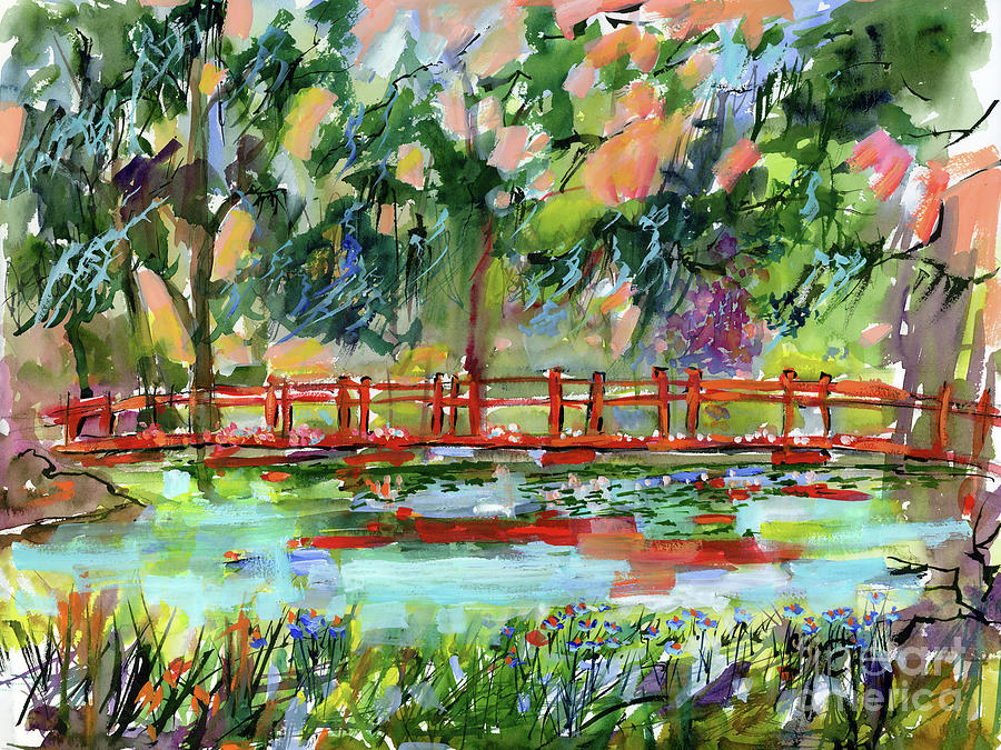 Charleston Painting - Charleston south Carolina Magnolia Gardens #1 by Ginette Callaway