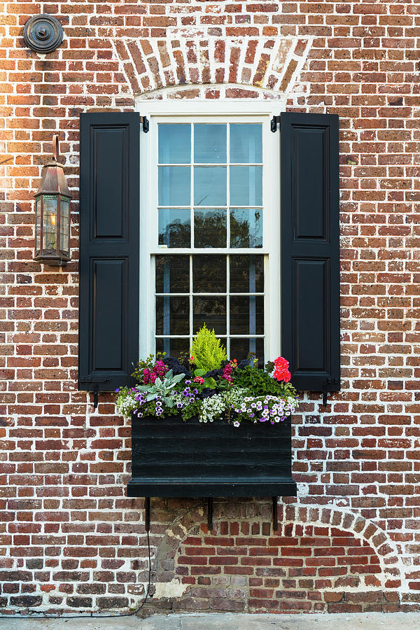 Charleston Window Downtown Photograph by Rich Nicoloff - Pixels