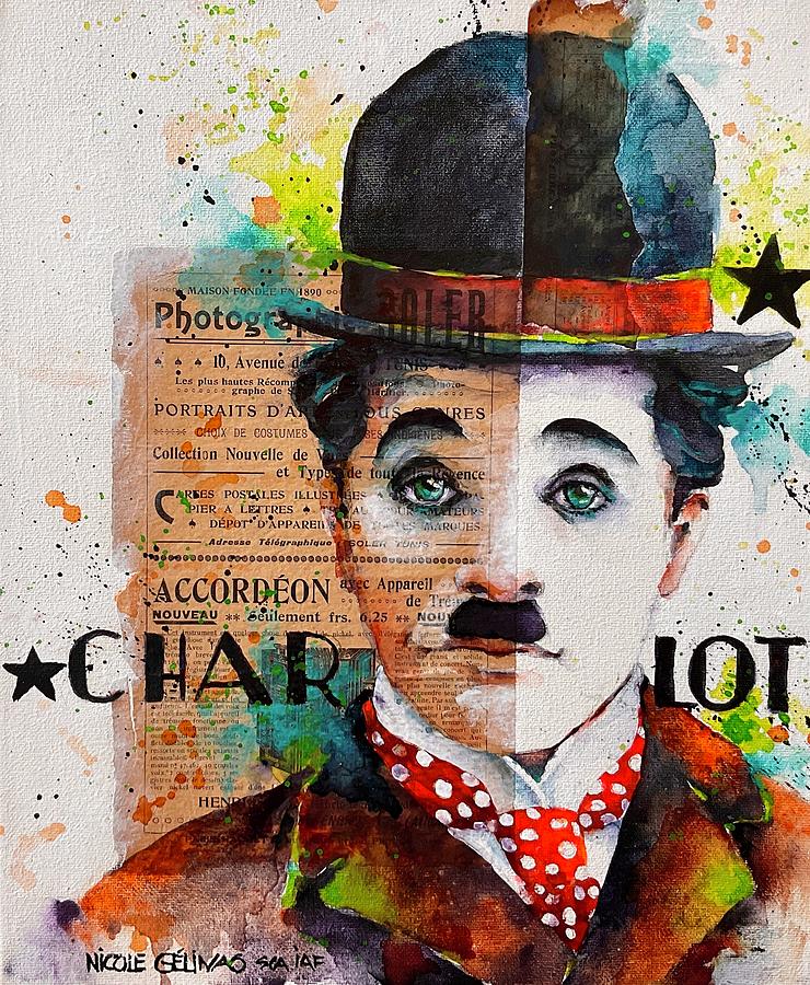 Charlot #1 Painting by Nicole Gelinas