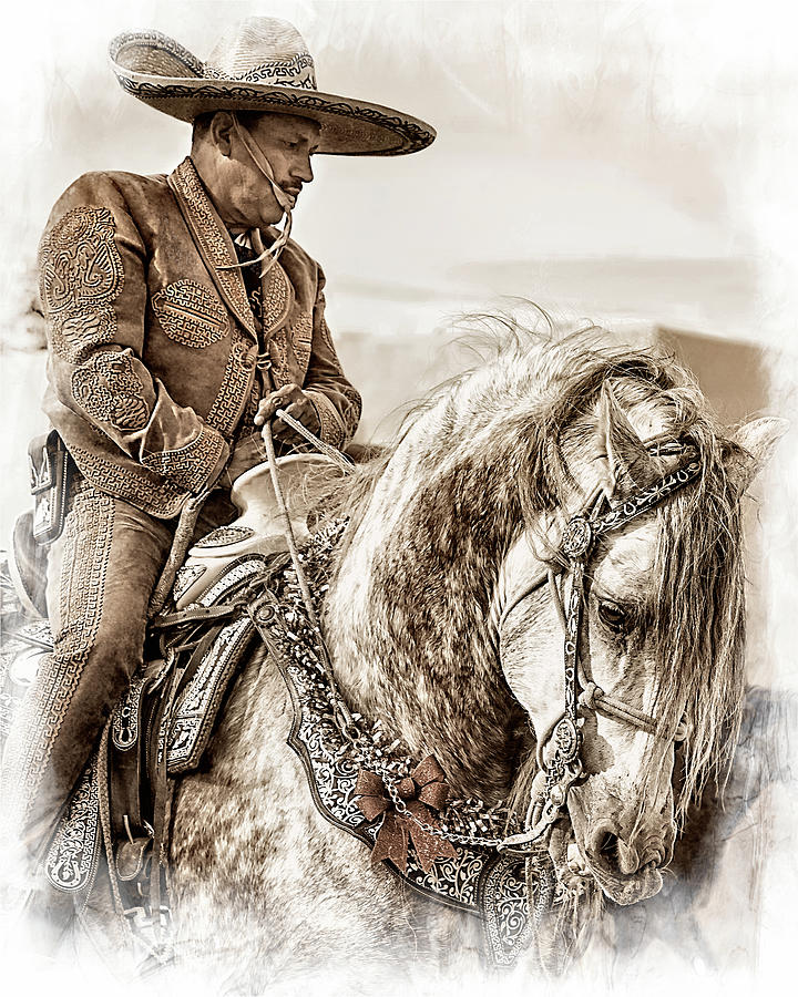 Charro Of Mexico #1 Photograph by Jerry Cowart