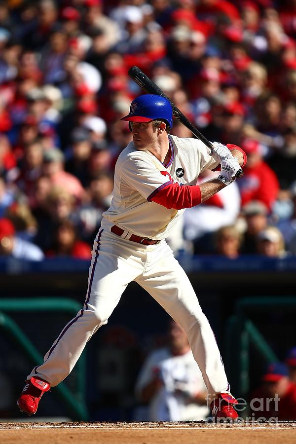 Chase Utley Photograph by Chris Mcgrath