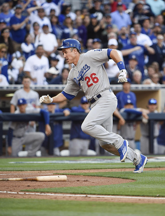 Chase Utley #1 Photograph by Denis Poroy