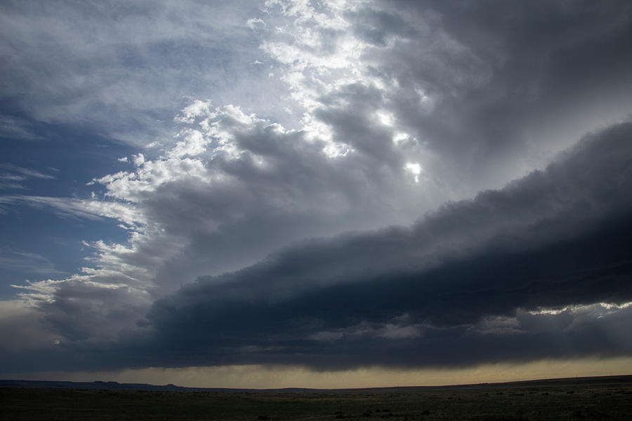 Chasing Wyoming Stormscapes 042 #1 Photograph by Dale Kaminski