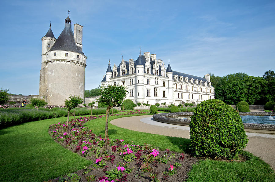 Chateau de Chenonceau in the Loire Valley #2 Photograph by Matthew DeGrushe