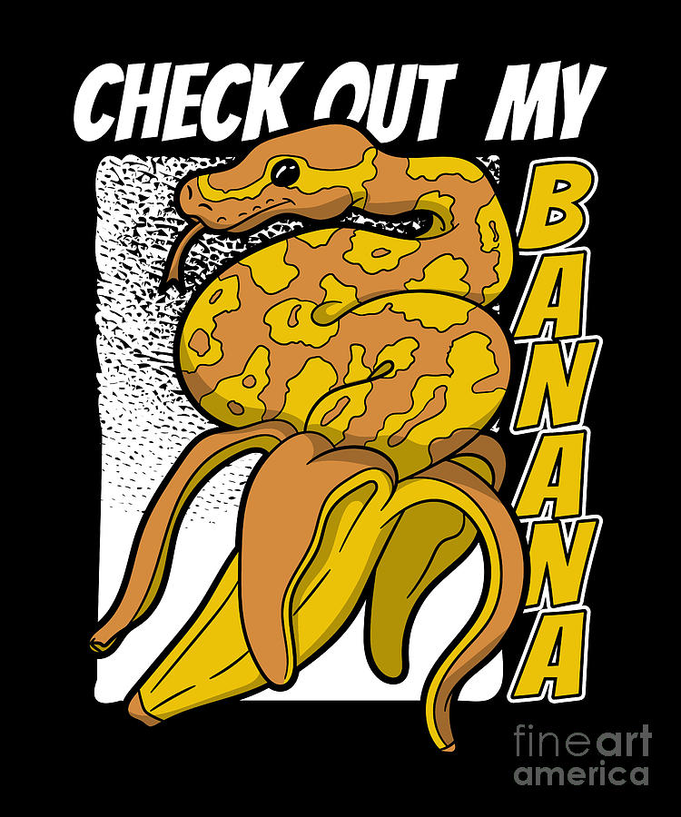Check Out My Banana Snake Owner Breeder Banana Ball Python Digital Art