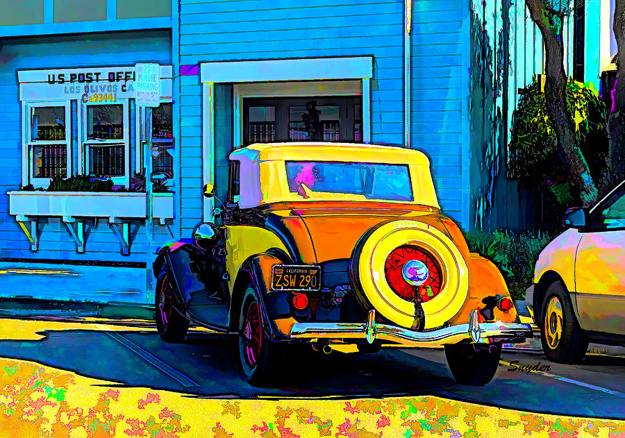 Checking Your Mail In Style Los Olivos California #1 Photograph by Floyd Snyder