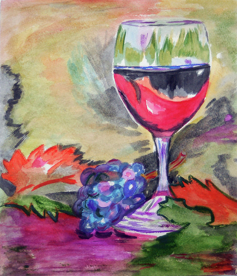 Cheers #2 Painting by Genevieve Holland