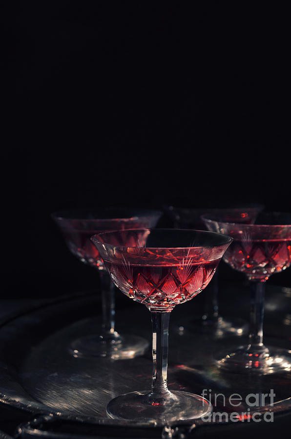Martini Photograph - Cherry Liqueur #1 by Jelena Jovanovic