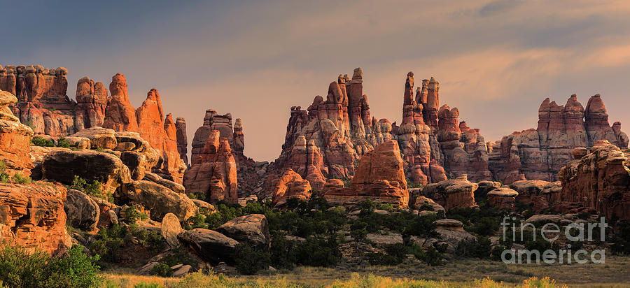 Chesler Park, Canyonlands NP, Utah #1 Photograph by Henk Meijer Photography