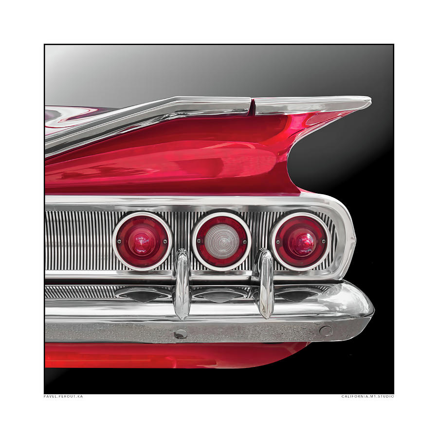 Chevrolet Impala 1960 Tail Lights Photograph By Pavel Peroutka Fine Art America 8474