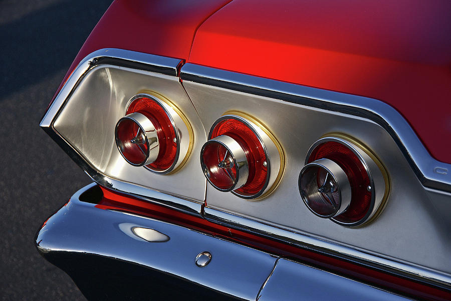 Chevrolet Impala Tail Lights Photograph by Dave Lindsay Fine Art America