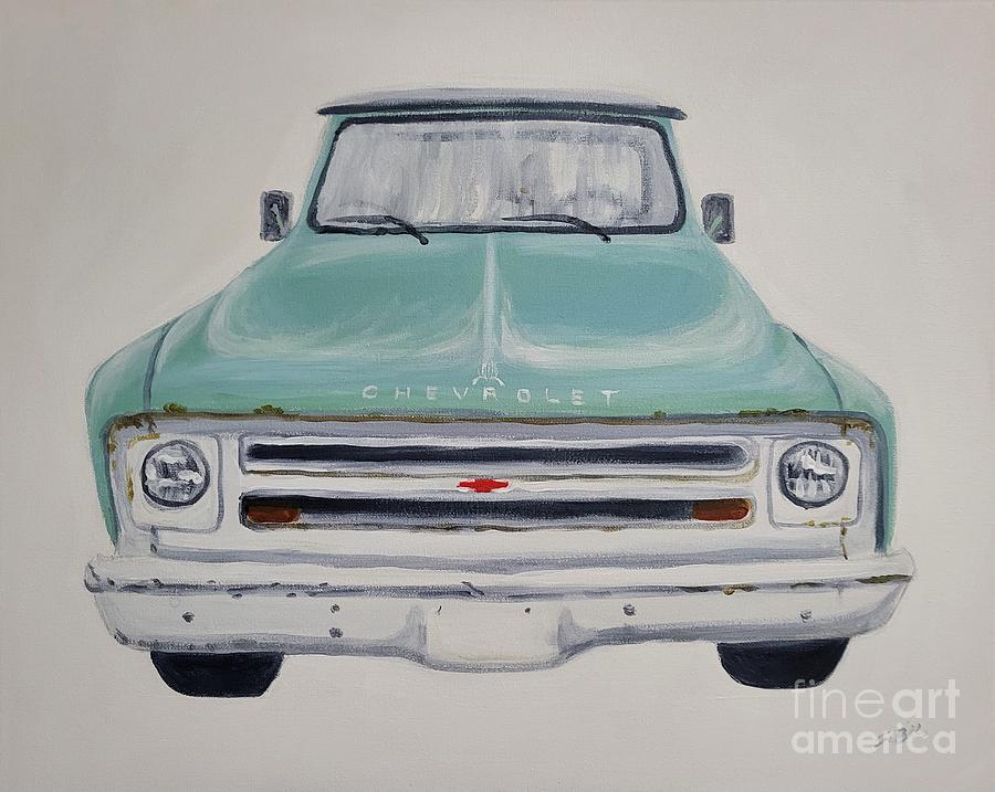 Chevrolet Truck #1 Painting by Stacy C Bottoms