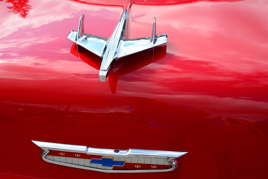 Chevy Hood Ornament Photograph by Stephen Path - Pixels