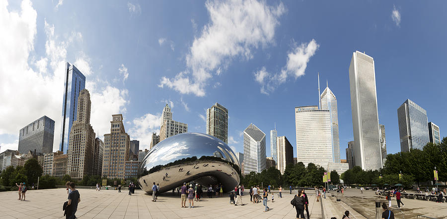 Chicago Cloud Gate #1 Photograph by MattStansfield