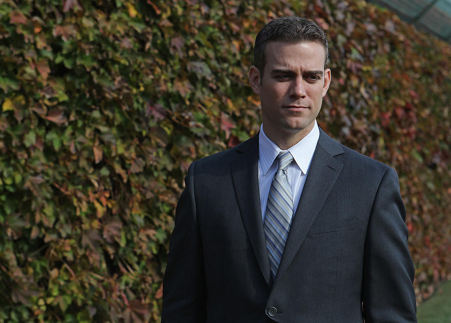 Chicago Cubs Introduce Theo Epstein as President of Baseball Operations #1 Photograph by Jonathan Daniel