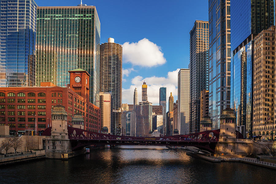 Chicago River View #1 Photograph by Andrew Soundarajan