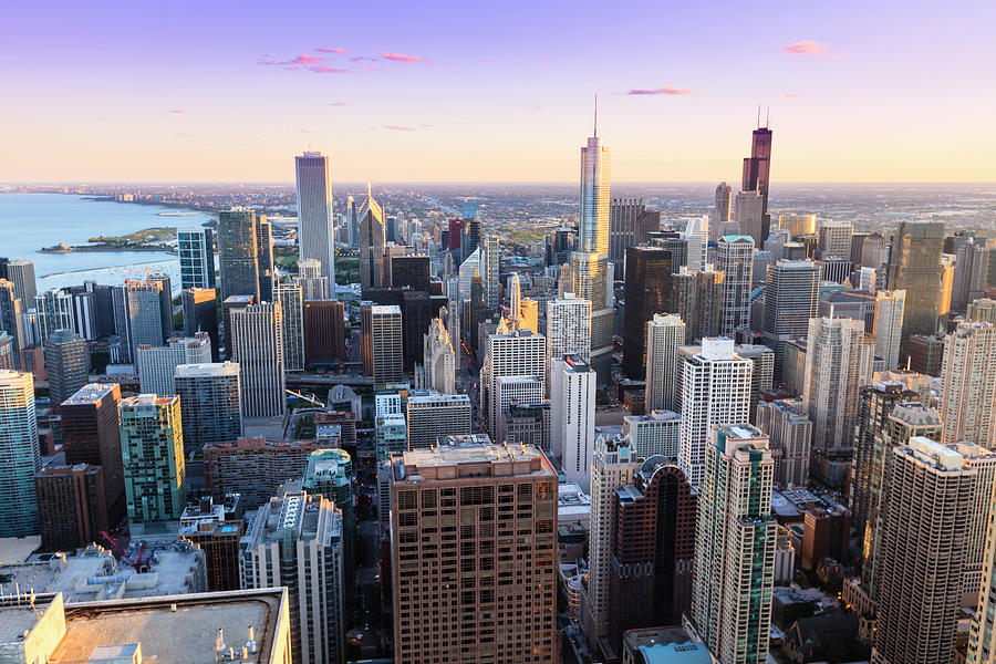 Chicago skyline Photograph by Amanda Hall | Fine Art America