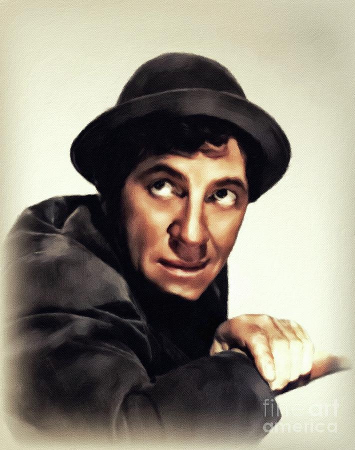Chico Marx, Hollywood Legend Painting