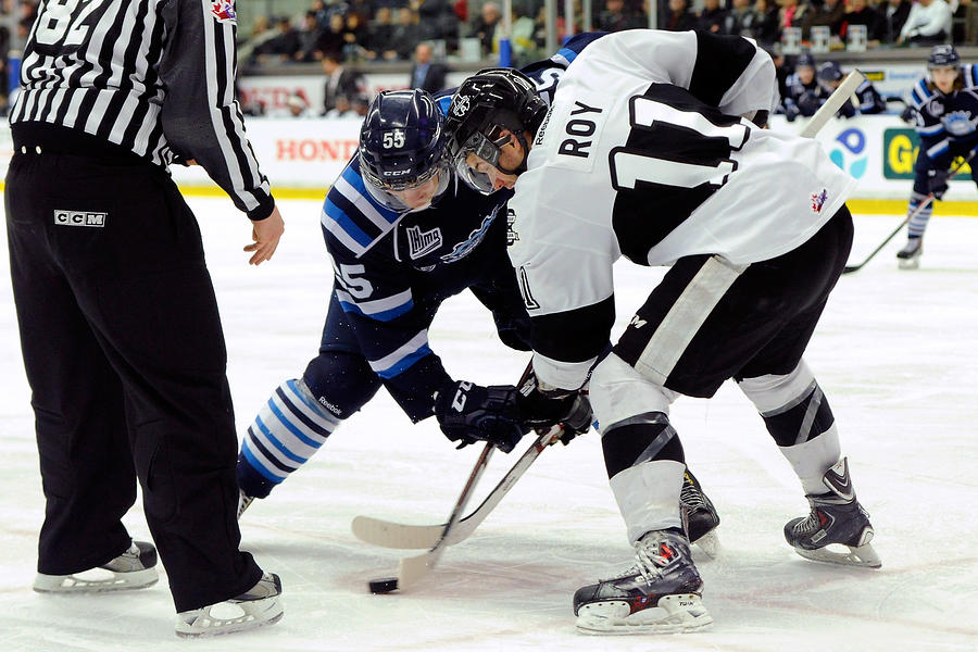 Chicoutimi Sagueneens v Blainville-Boisbriand Armada #1 Photograph by Richard Wolowicz