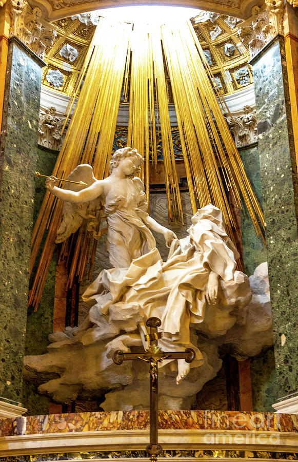 Chiesa di Santa Maria della Vittoria in Rome Italy Photograph by ELITE ...