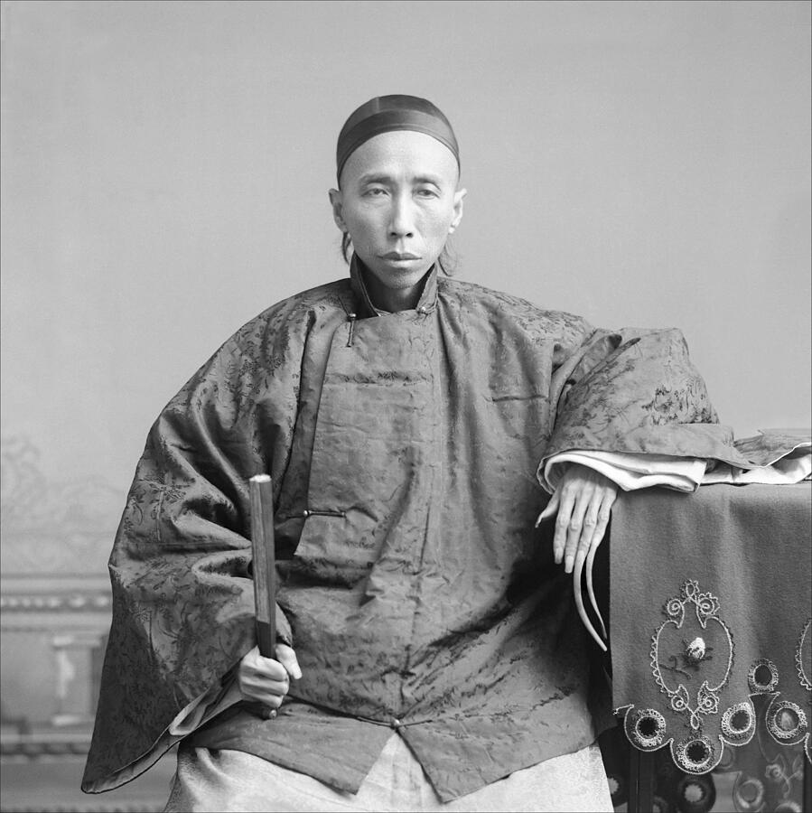 Chinese Aristocrat, C1900 Photograph By Unknown Photographer - Fine Art ...