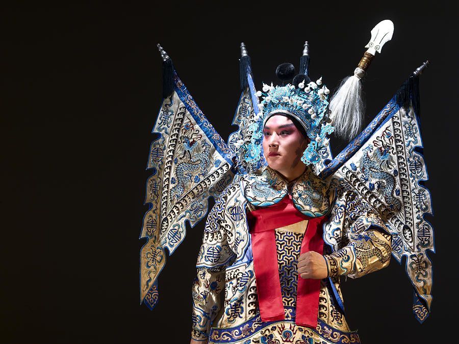 Chinese opera action (Zhao Yun) #1 Photograph by K-King Photography Media Co. Ltd