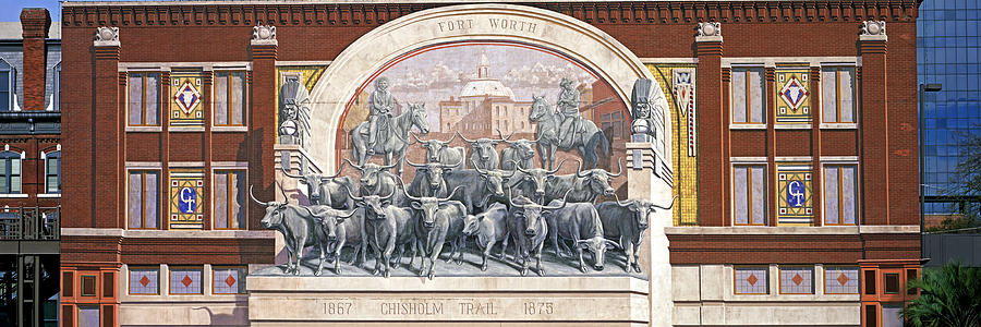 Chisholm Trail Mural #1 Photograph by Murat Taner