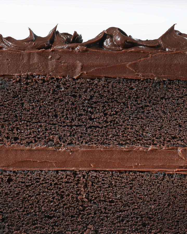 Chocolate Cake #1 Photograph by AdShooter