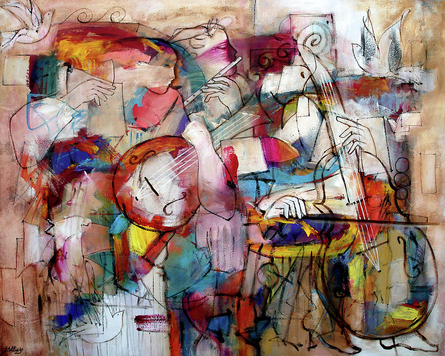 Chorus For Creation #1 Painting by Jim Stallings