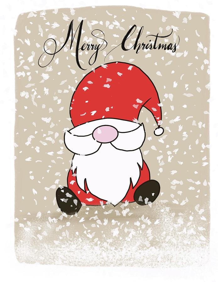 Christmas card #1 Digital Art by Trilby Cole