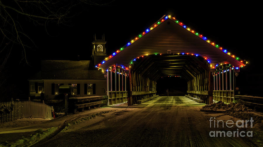 Christmas in Stark New Hampshire #2 Photograph by New England Photography