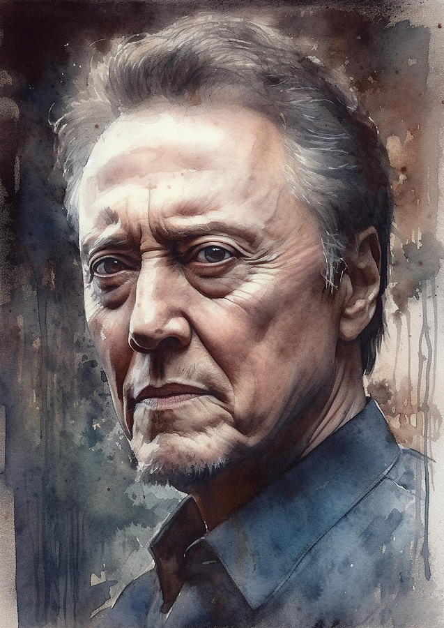 Christopher Walken Digital Art by Dieu Vuong Kha - Pixels