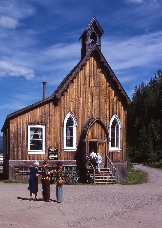 Church Barkerville BC #1 Photograph by Lawrence Christopher