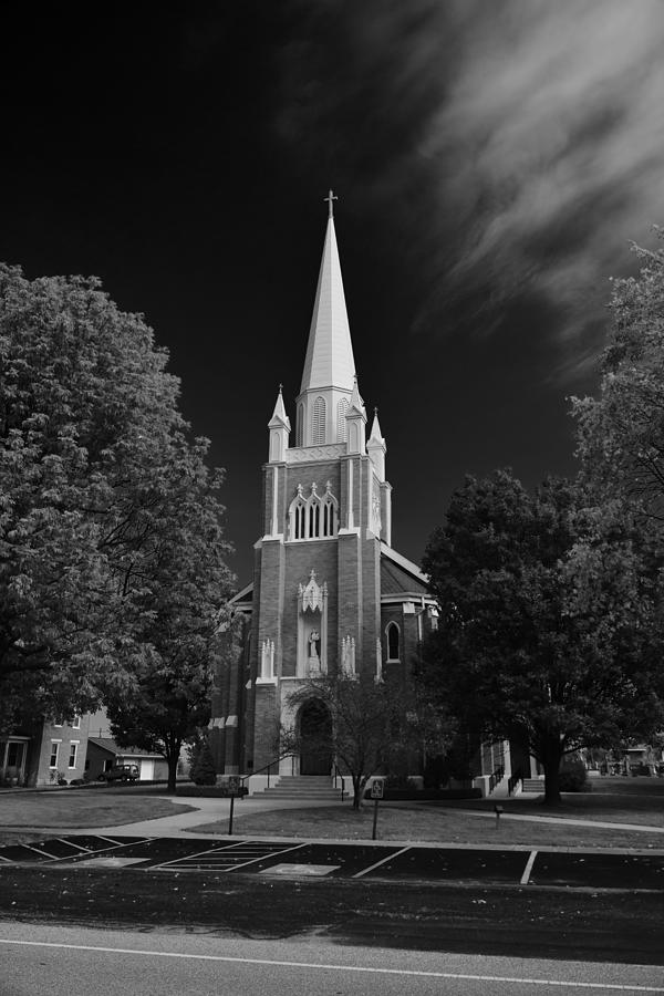 Church in Black and White Photograph by Bruce Bendinger - Fine Art America