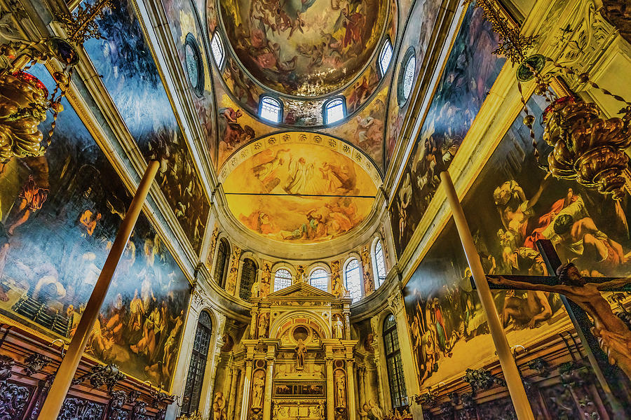 Church of San Roch San Rocco Venice Italy Photograph by William Perry ...