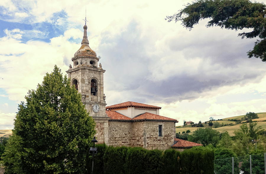 Church of Santiago Apostol, Villafranca Montes de Oca, Spain #1 Photograph by Elenarts - Elena Duvernay photo