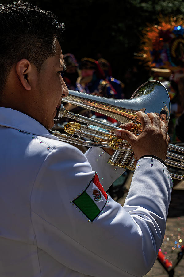 Cinco De Mayo Parade Nyc 2023 - Musician Photograph