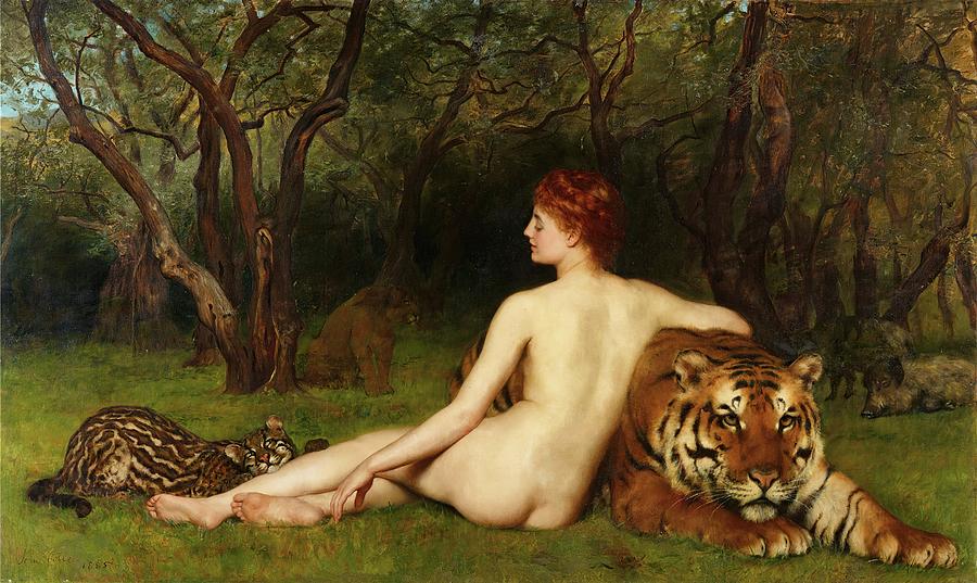 John Collier Painting - Circe #1 by John Collier