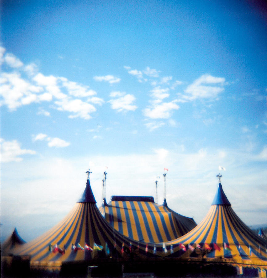 Circus tent #1 Photograph by Copyright Lynn Longos