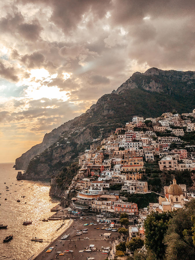 Cities of Amalfi coast, Italy #1 Photograph by AleksandarNakic