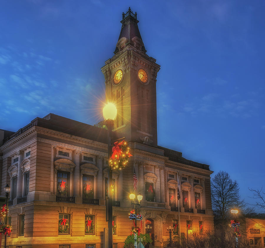 City Hall Marlborough Massachusetts Photograph by Chad Straw - Fine Art ...