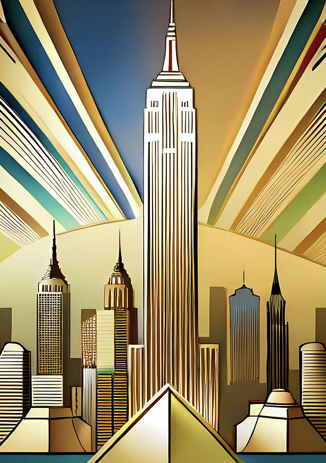 City of Tomorrow 2 #1 Digital Art by Chuck Staley