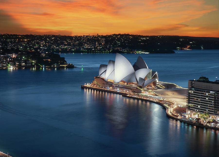 Cityscape image of Sydney Photograph by Anek Suwannaphoom - Fine Art ...