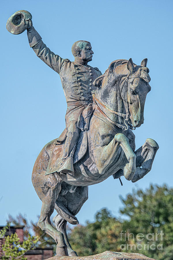 Civil War Union General Sheridan and Rienzi Somerset Ohio Photograph by