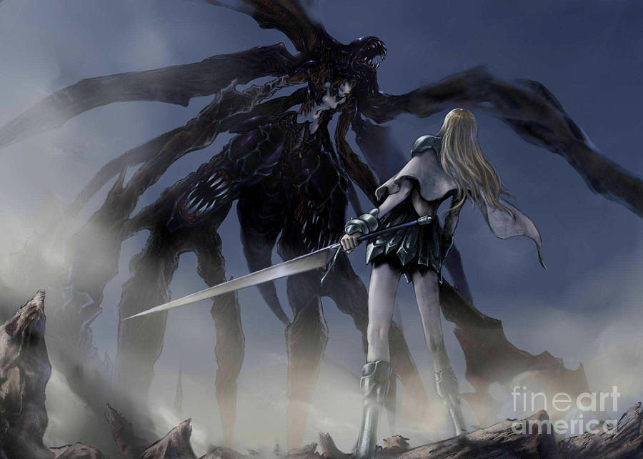 Claymore Digital Art By Artspace