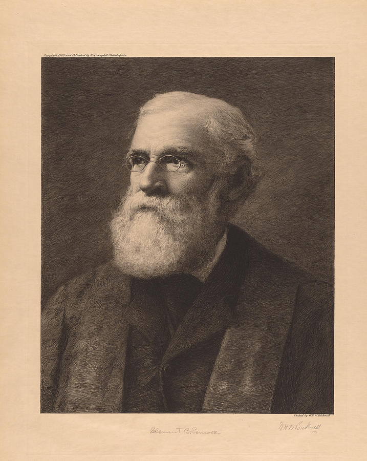 Clement Biddle Penrose Drawing by William Henry Warren Bicknell - Pixels