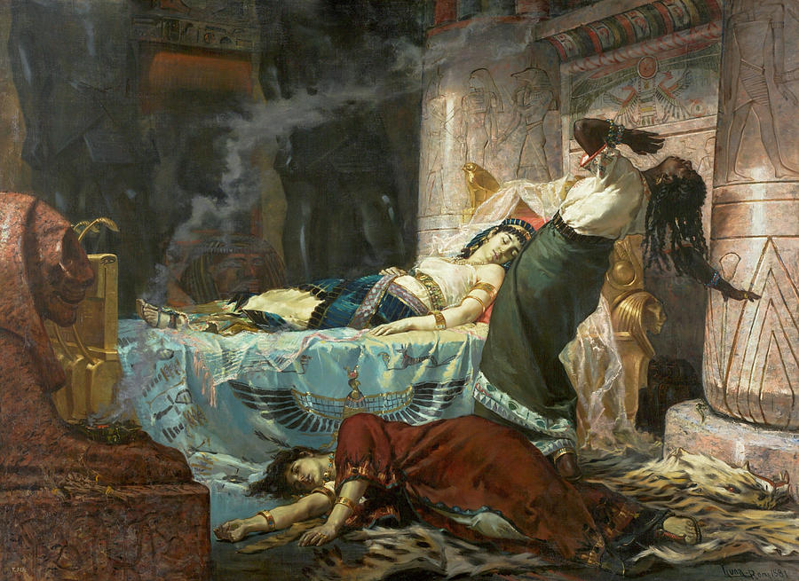 Queen Painting - Cleopatra #1 by Juan Luna